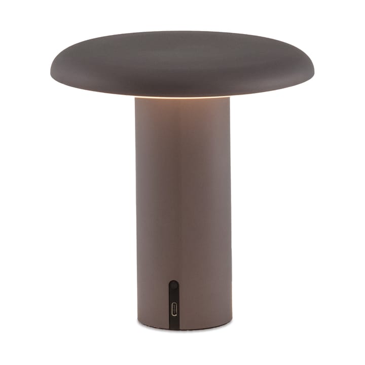 Takku portabel bordlampe 19 cm - Anodized grey - Artemide