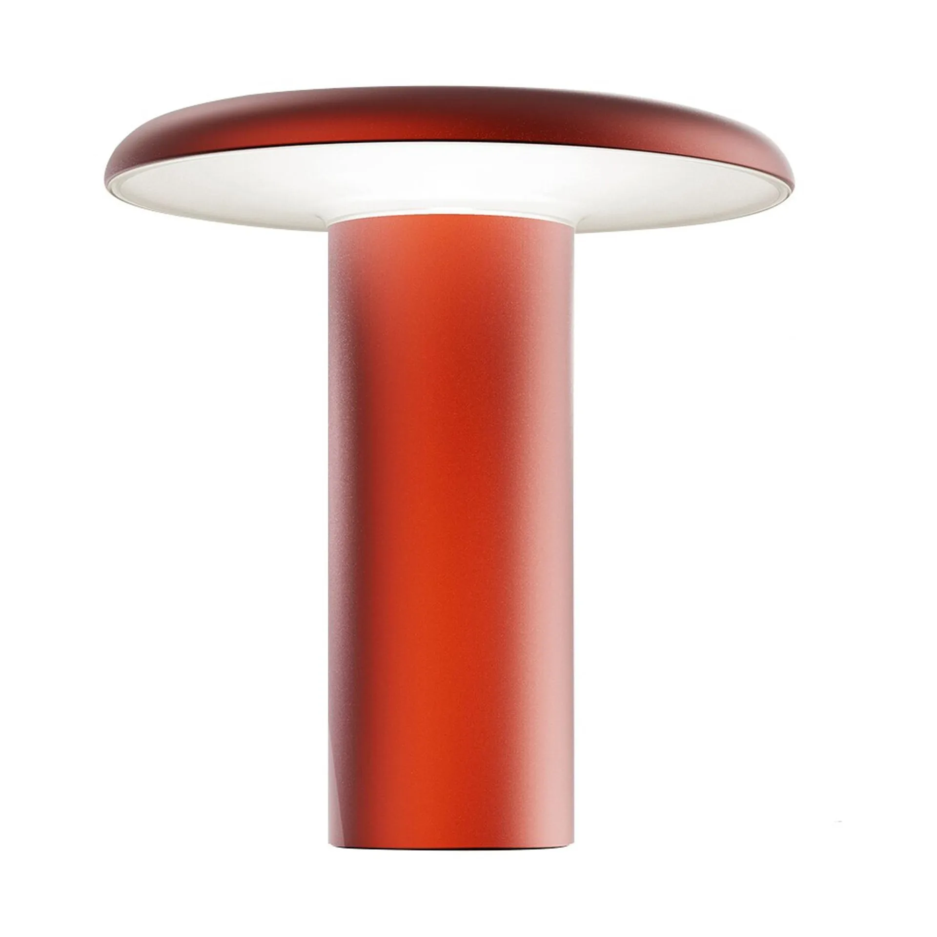 Takku portabel bordlampe 19 cm, Anodized red Artemide