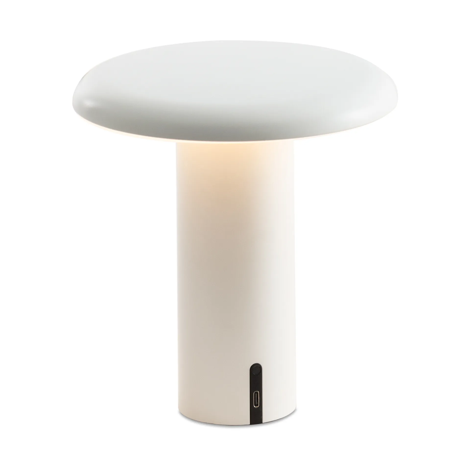 Takku portabel bordlampe 19 cm, Varnished white Artemide