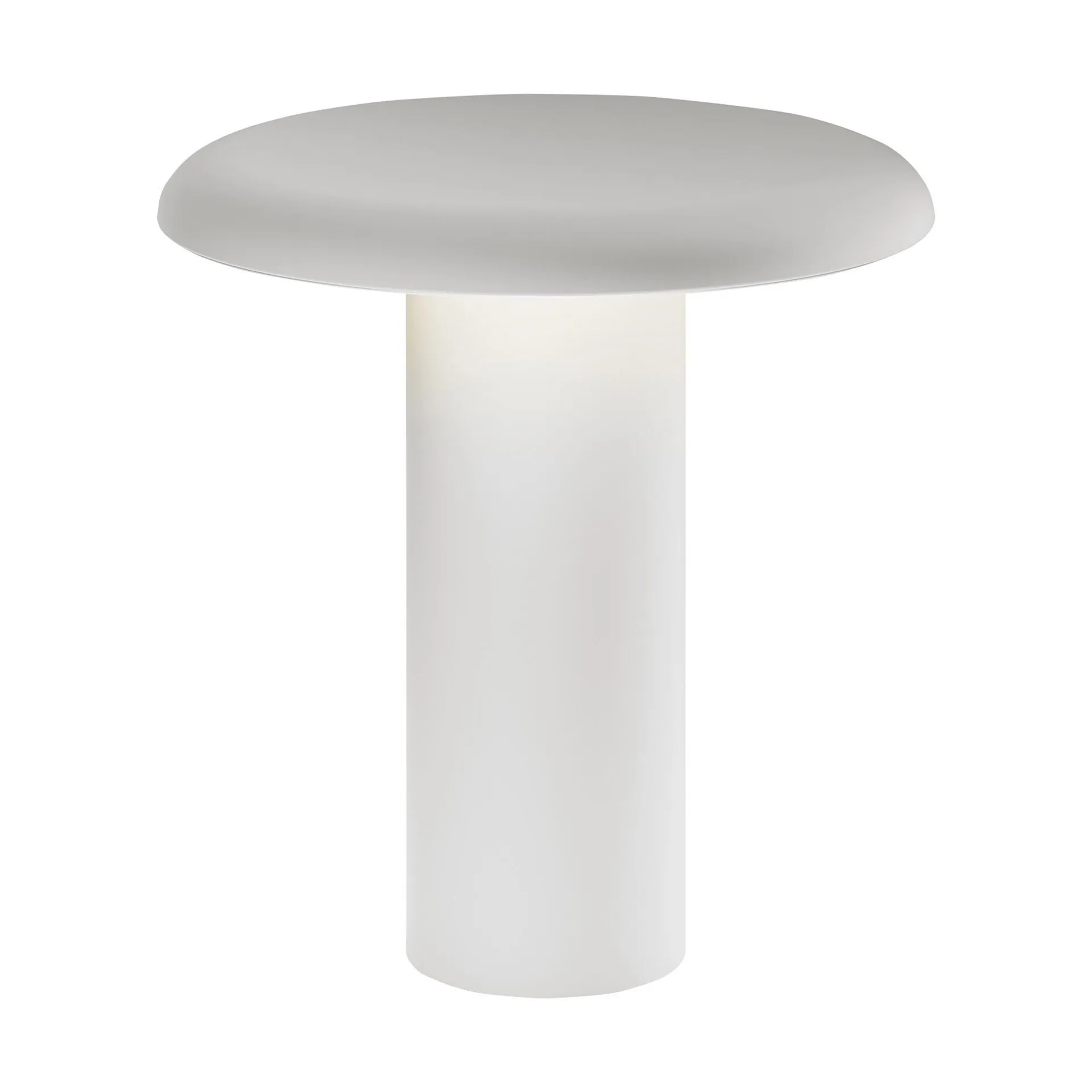 Takku portabel bordlampe 19 cm, Varnished white Artemide