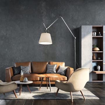 Tolomeo Mega gulvlampe - sort-sort, ø32 cm - Artemide