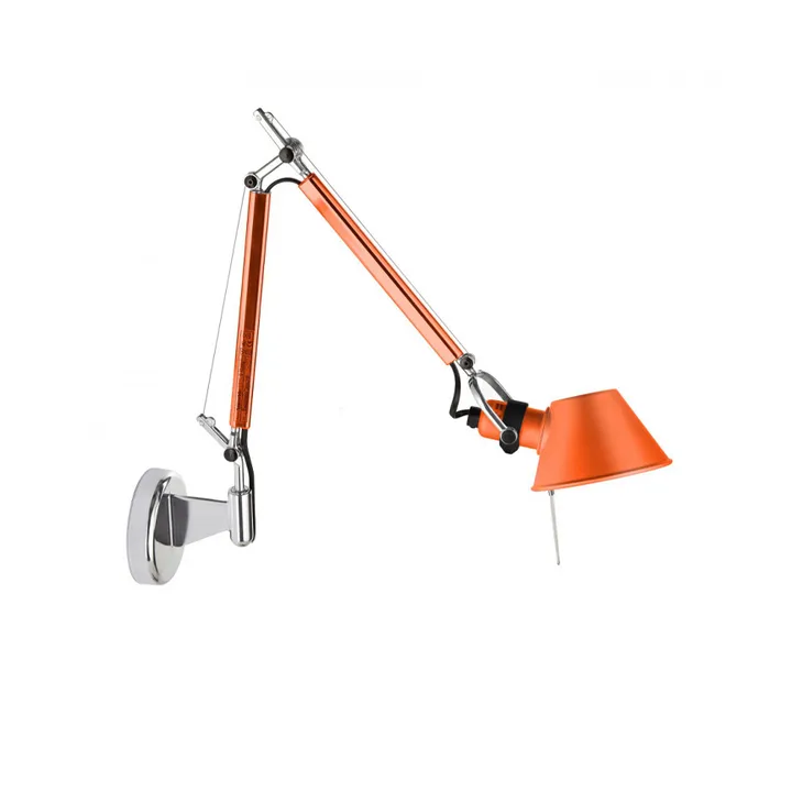 Tolomeo Micro vegglampe- Anodized orange - Artemide