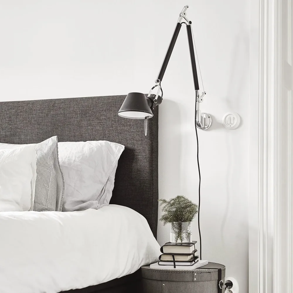 Tolomeo Micro vegglampe- Black,  Artemide