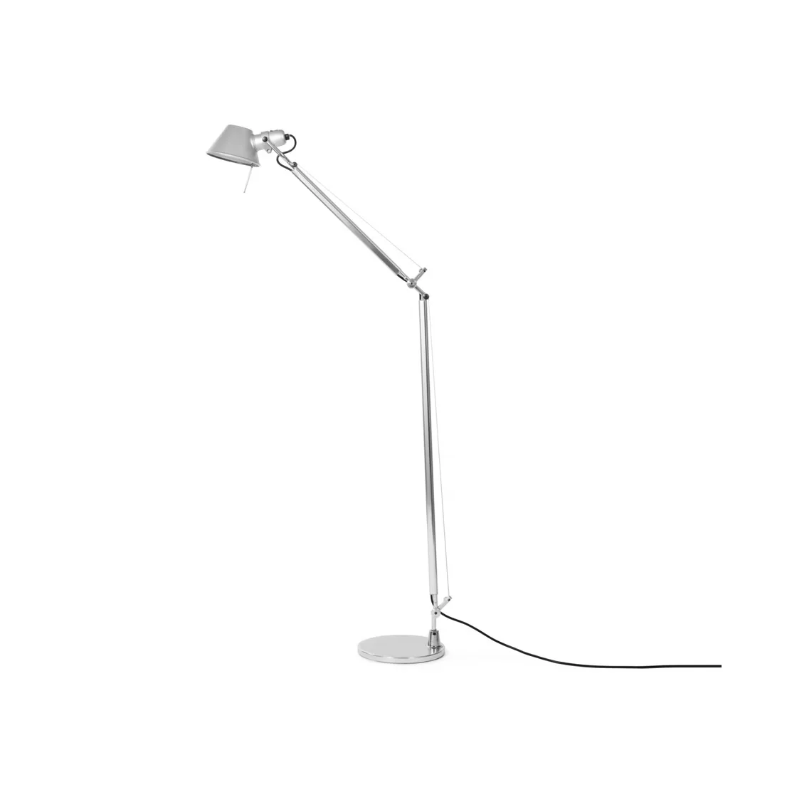 Tolomeo Reading gulvlampe E27 - Aluminium,  Artemide