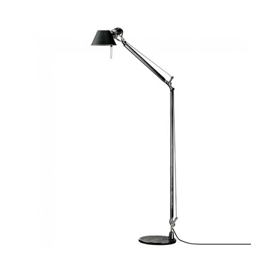 Tolomeo Reading gulvlampe E27 - Black,  Artemide