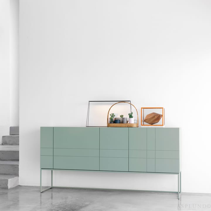 Kilt Light 137 sideboard, nordic blue, 3 dører Asplund