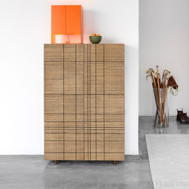 Kilt Light 137 sideboard, taupe, 3 dører Asplund