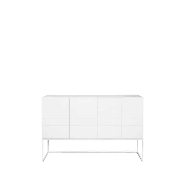 Kilt Light 137 sideboard - white, 3 dører - Asplund