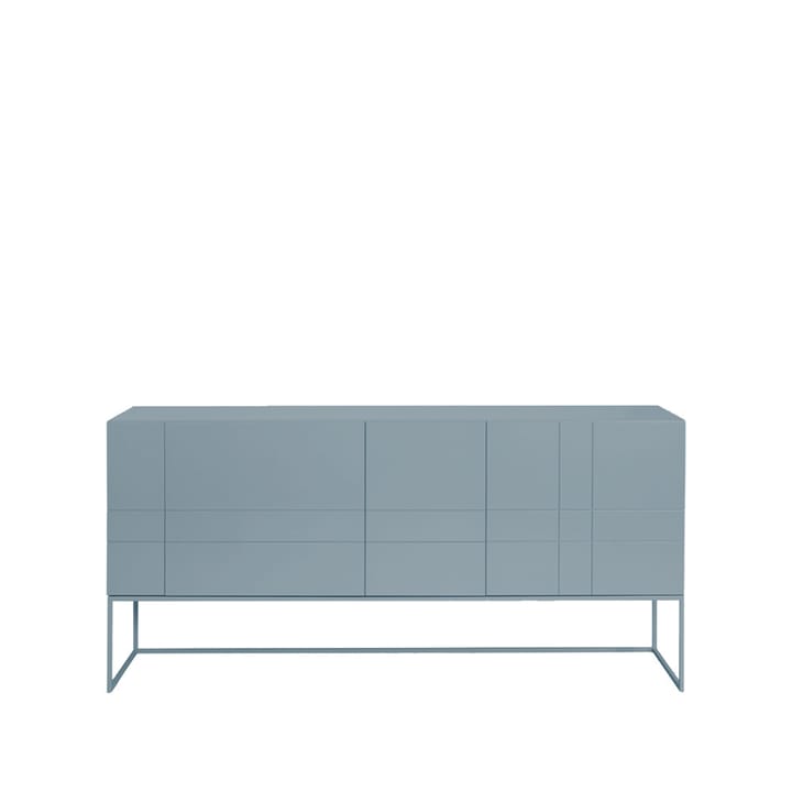 Kilt Light 180 sideboard - nordic blue, 3 dører, 2 skuffer - Asplund