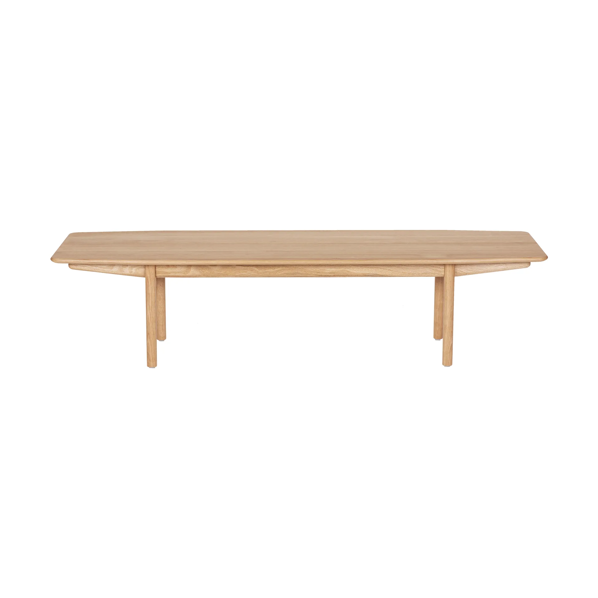 Lucca lounge bord 50x160 cm, Natural oak Asplund