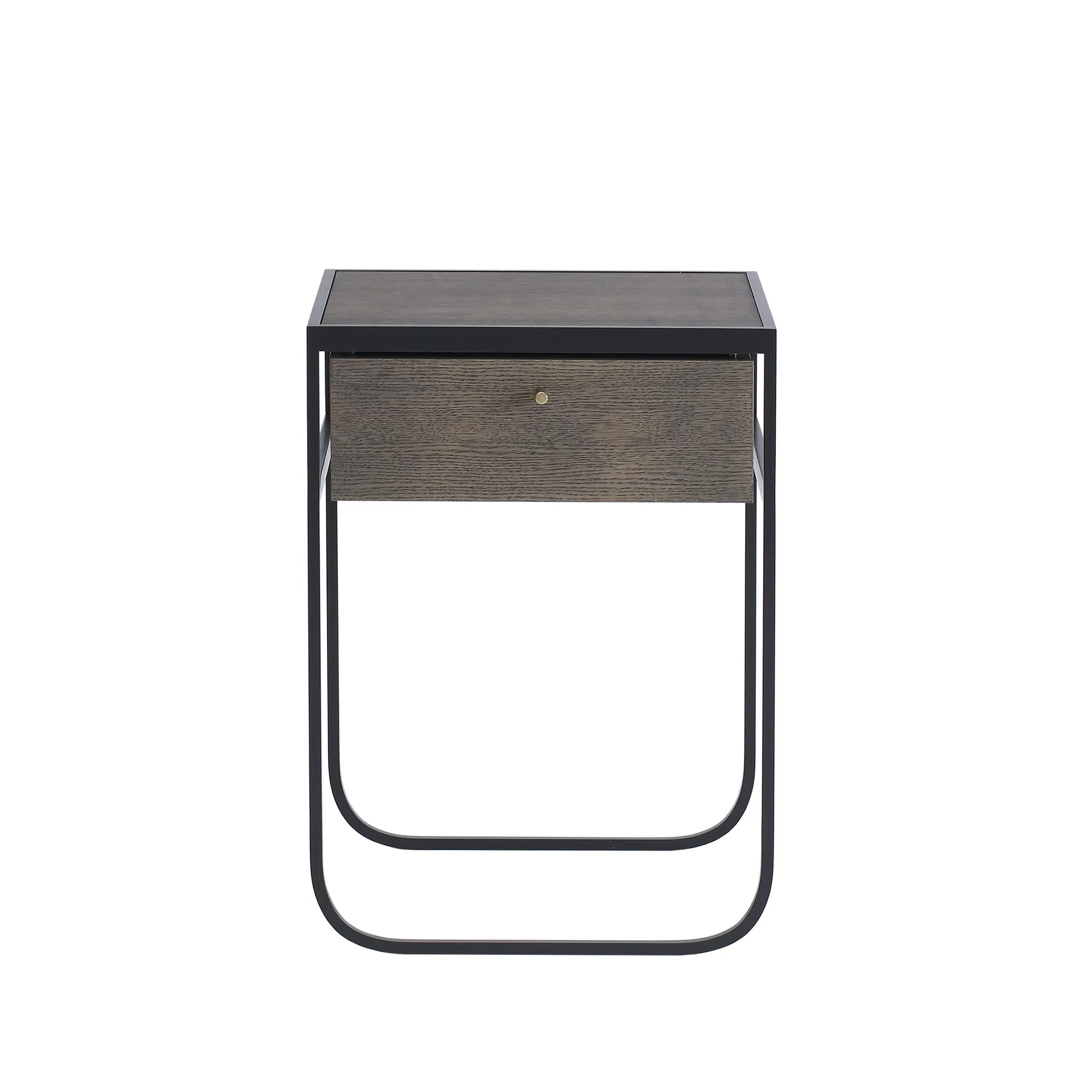 Nati Tati Drawer nattbord, char grey, røkt eik Asplund