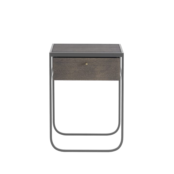 Nati Tati Drawer nattbord - storm grey, røkt eik - Asplund