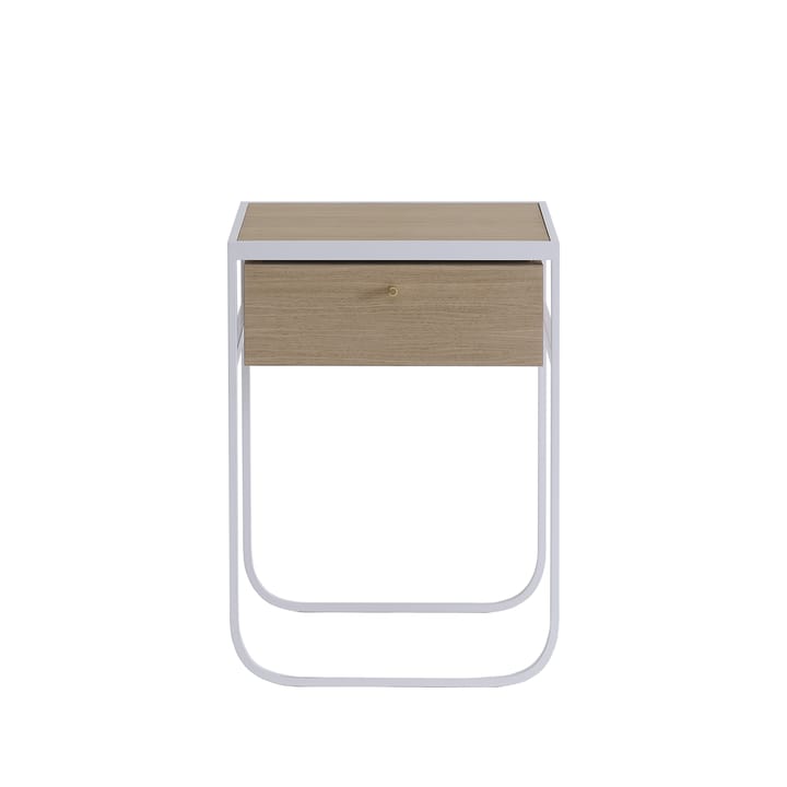 Nati Tati Drawer nattbord - white, hvitlasert eik - Asplund