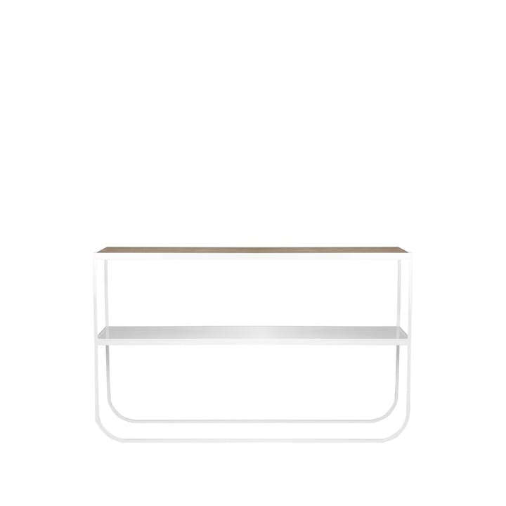 Tati console 120 konsollbord - eik hvitpigment, hvitt stativ, 120 - Asplund