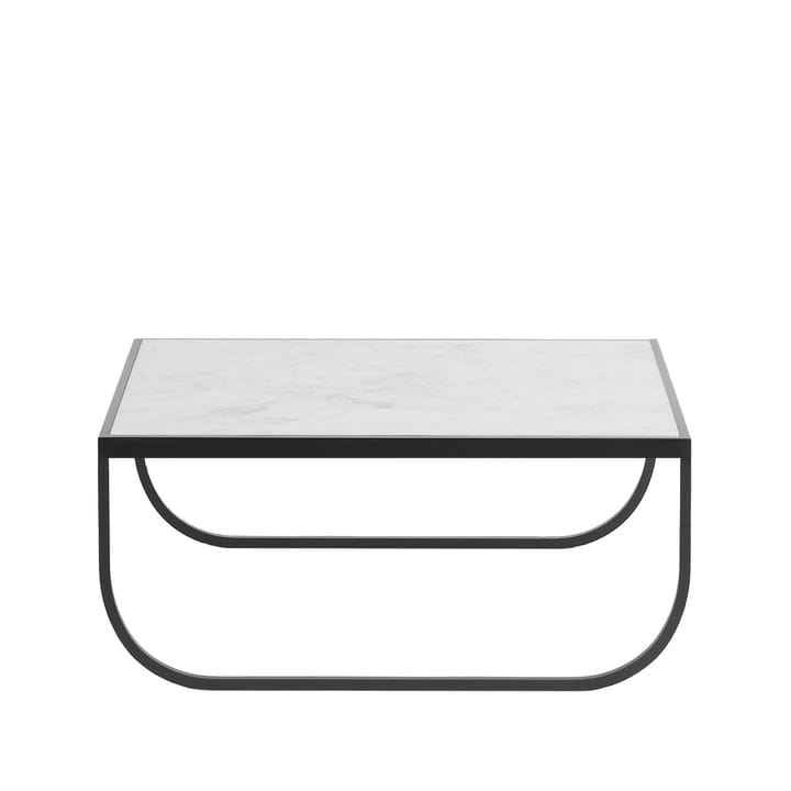 Tati High sofabord - marmor hvit, char grey stativ - Asplund