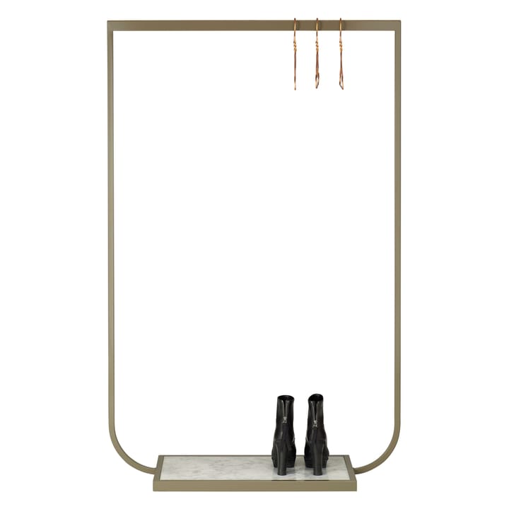 Tati kleshenger, Green khaki, large, carrara marmor Asplund