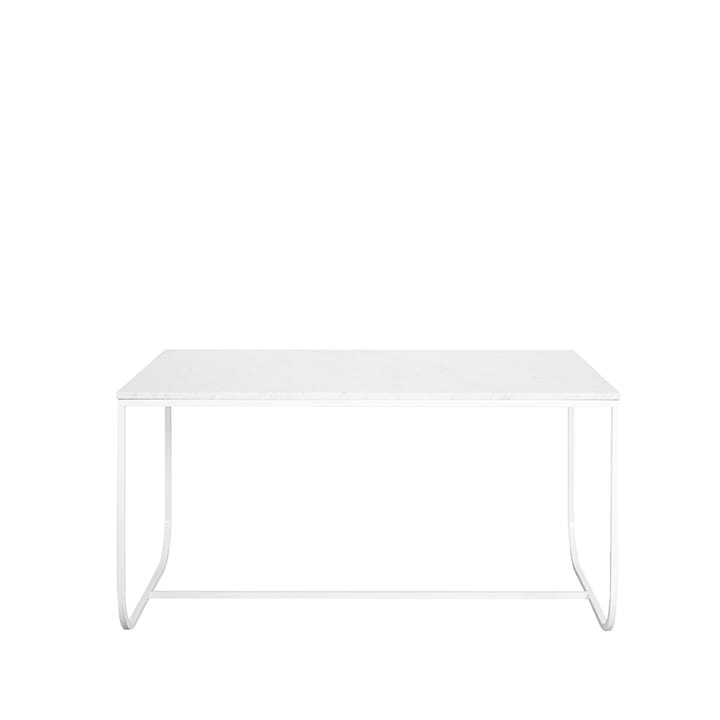 Tati spisebord - marmor carrara, 140, stativ white - Asplund