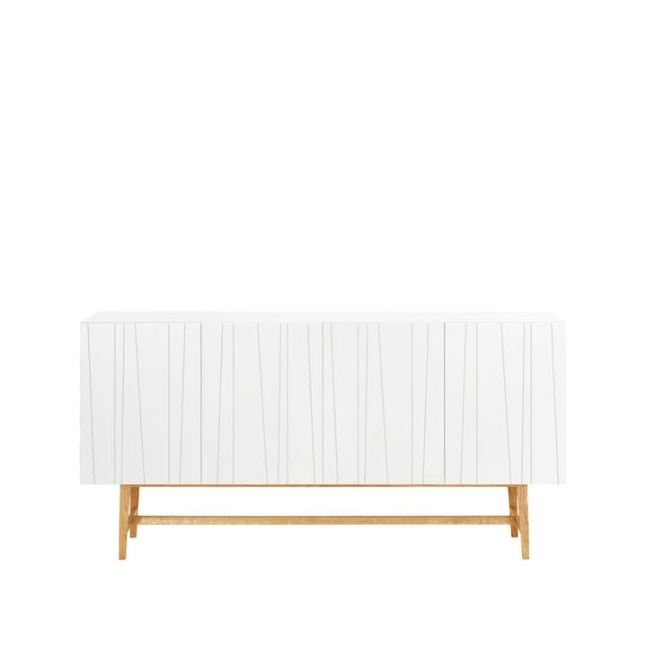 Vass 60 180 sideboard - white, hvit eik p2 stativ - Asplund