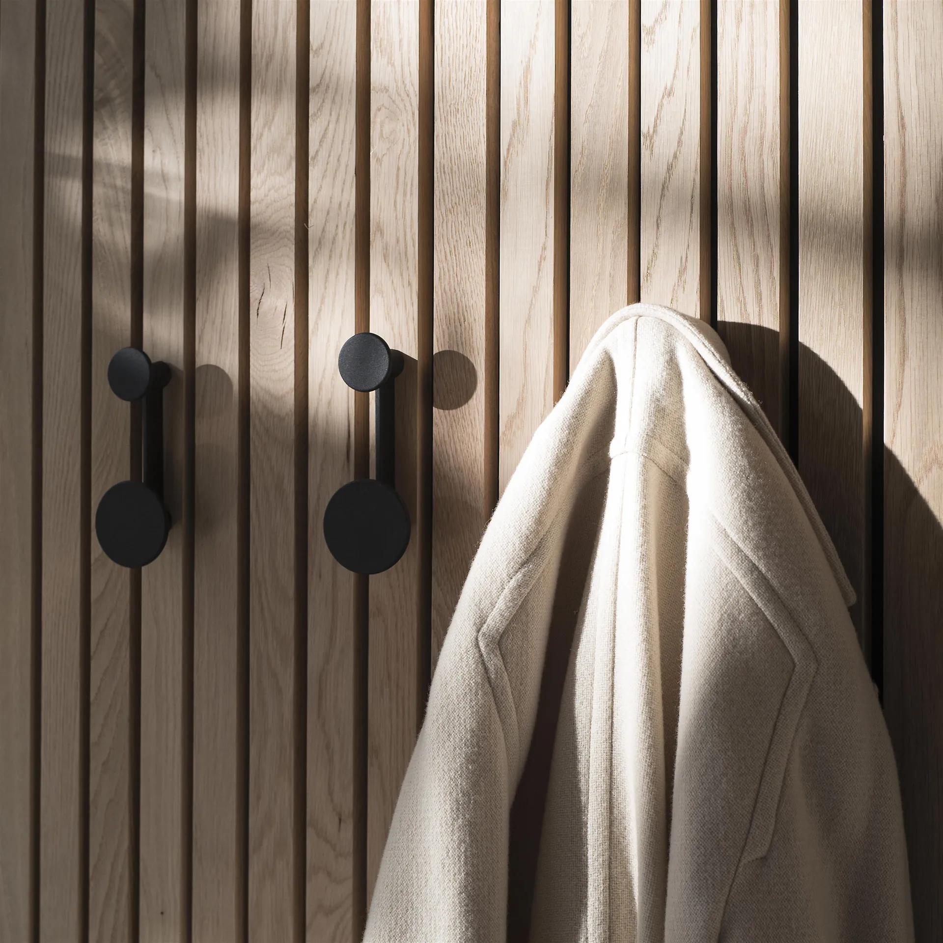 Afteroom knagg small, svart Audo Copenhagen