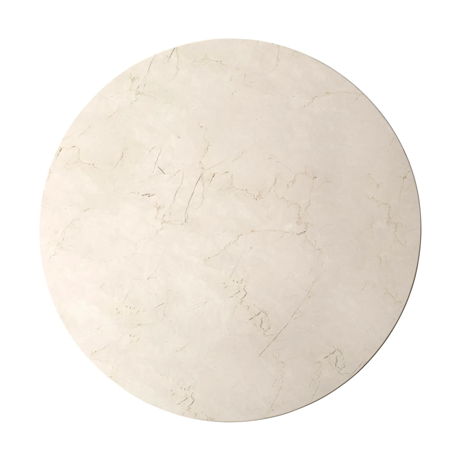 Androgyne bordsskive til sidebord, Crystal Rose, Ø65 cm Audo Copenhagen