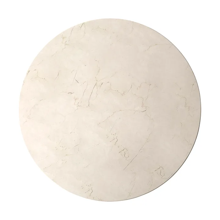 Androgyne bordsskive til sidebord - Crystal Rose, Ø65 cm - Audo Copenhagen