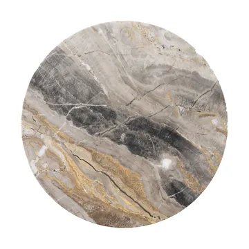 Androgyne bordsskive til sidebord - Grey galaxy, Ø42 cm - Audo Copenhagen