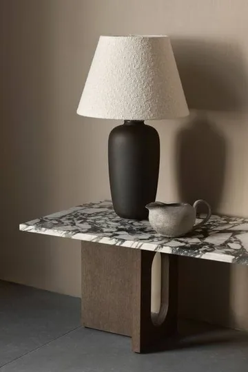 Androgyne Loungebord - Dark st. oak-Calacatta viola - Audo Copenhagen