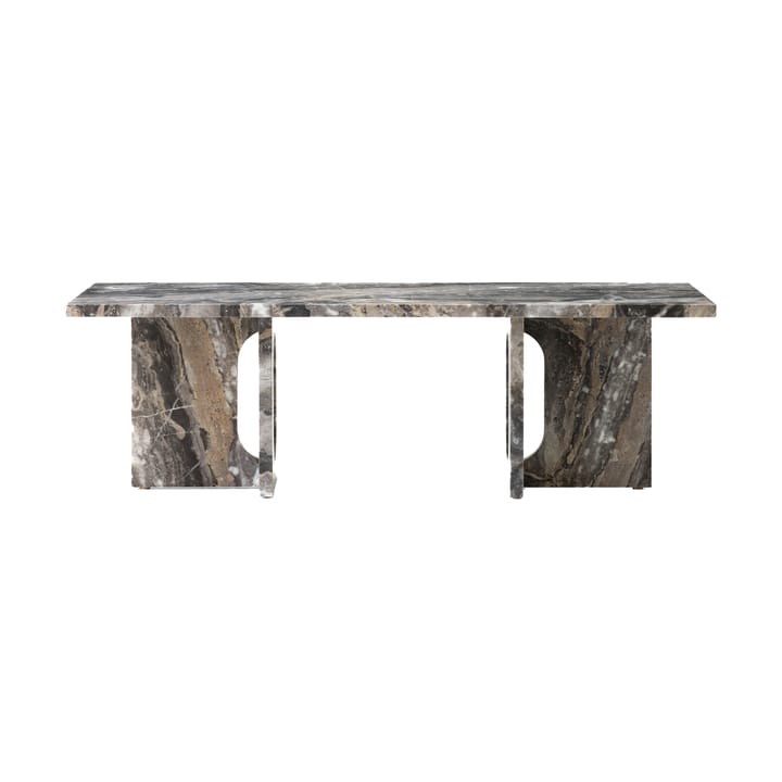 Androgyne salongbord 45x120 cm - Grey galaxy-grey galaxy - Audo Copenhagen