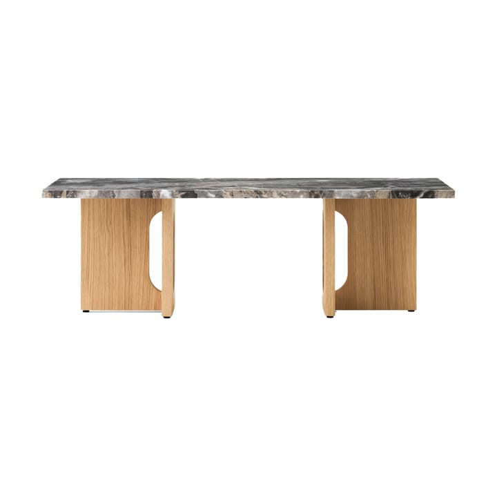 Androgyne salongbord 45x120 cm - Grey galaxy-ubehandlet eik - Audo Copenhagen