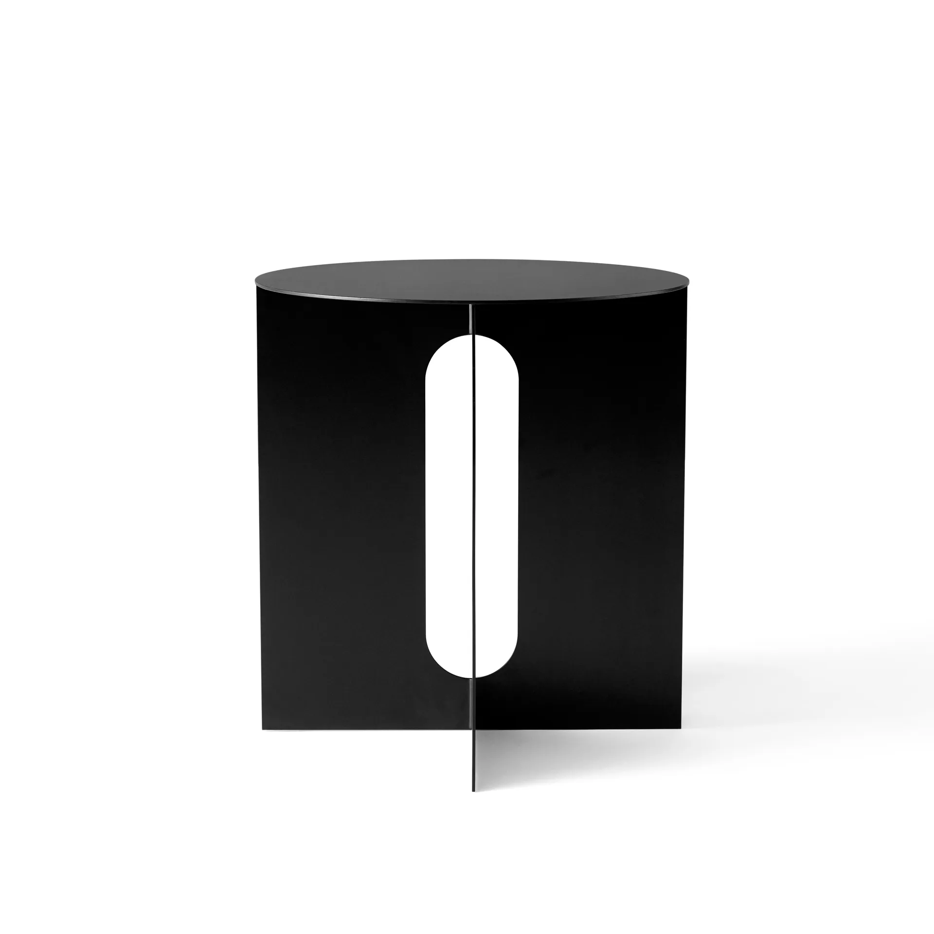Androgyne sidebord Ø40x43 cm, Svart Audo Copenhagen