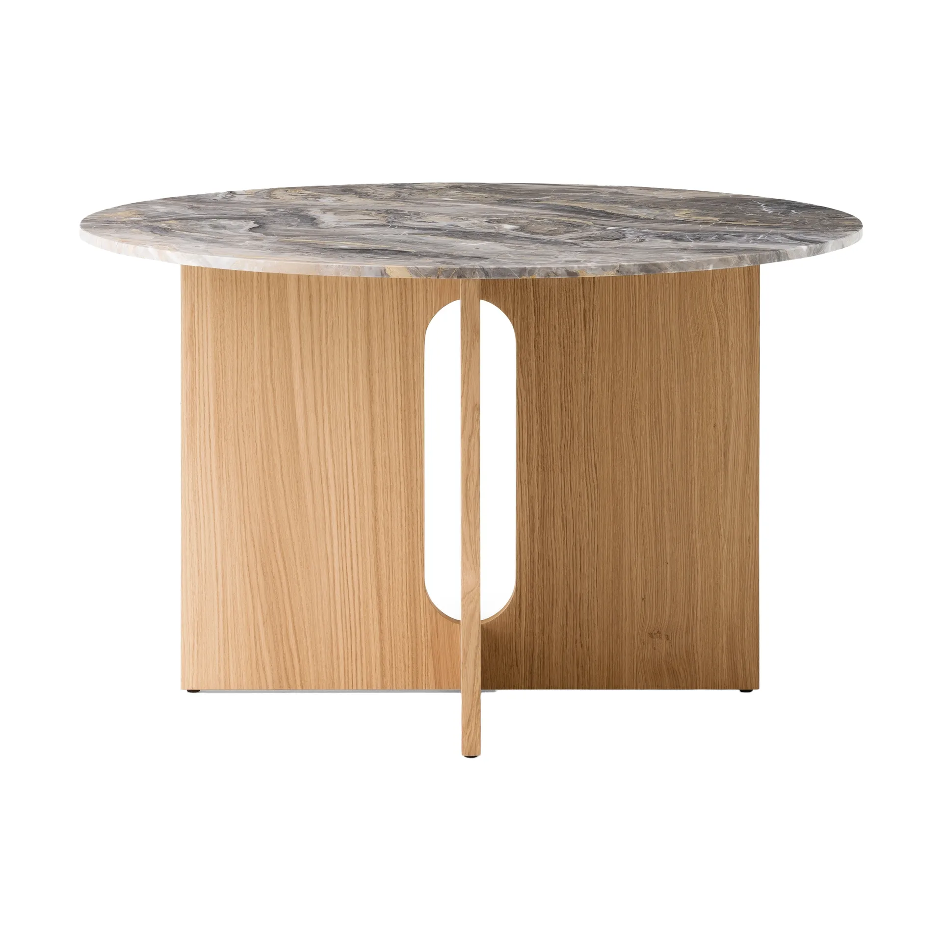 Androgyne spisebord, Grey galaxy-ubehandlet eik Audo Copenhagen