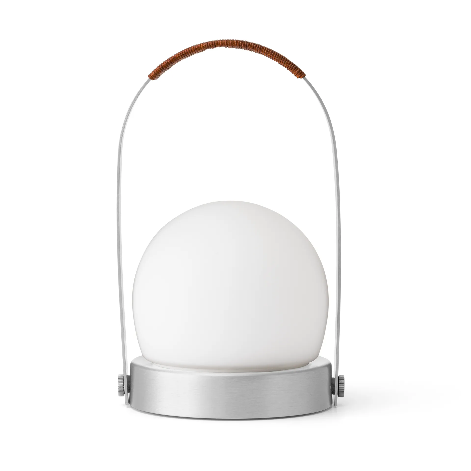 Carrie portabel bordlampe, Børstet aluminium Audo Copenhagen