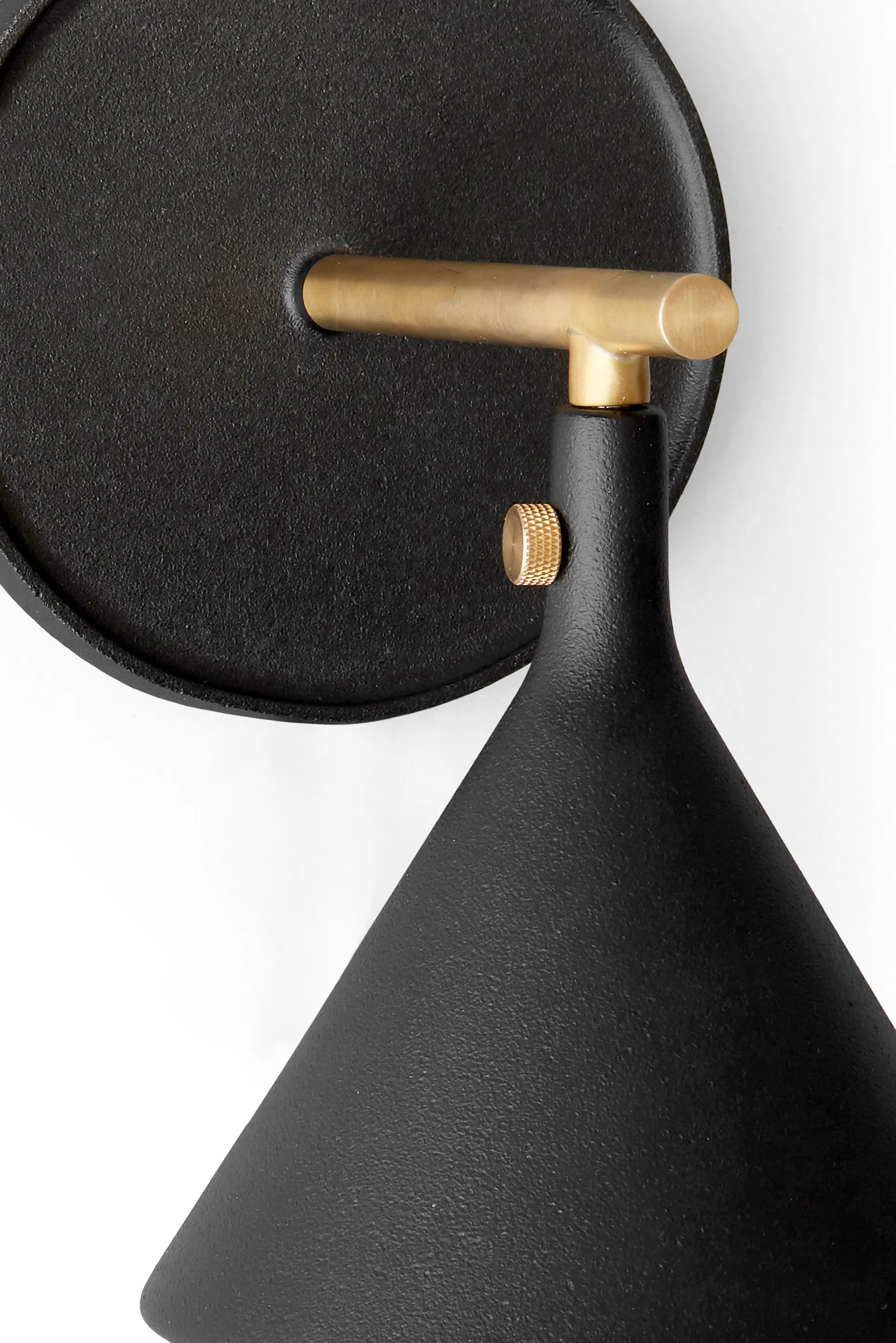 Cast Sconce vegglampe diffuser fast installation, Black Audo Copenhagen