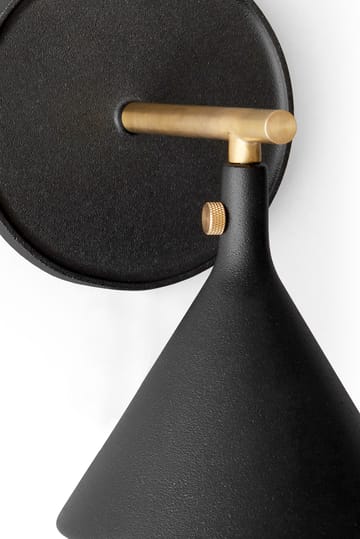 Cast Sconce vegglampe diffuser fast installation - Black - Audo Copenhagen