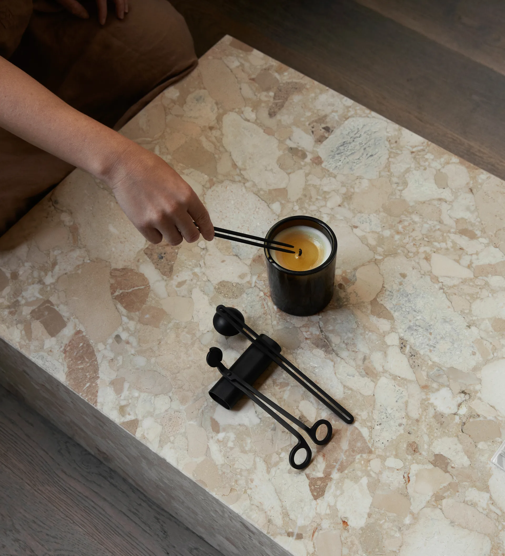 Clip care sett lys 4 deler, Sort Audo Copenhagen