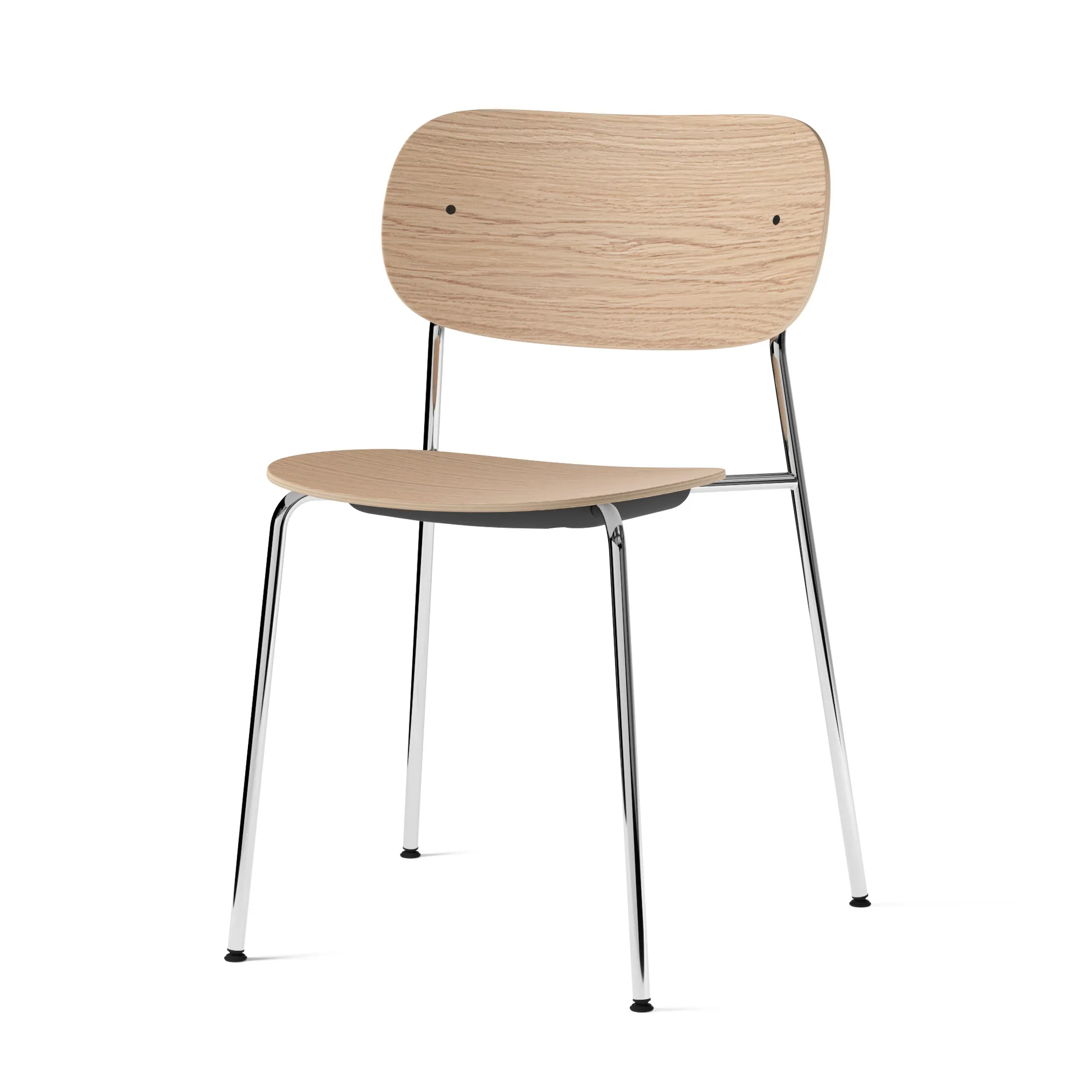 Co Chair matstol kromede bein, Eik Audo Copenhagen
