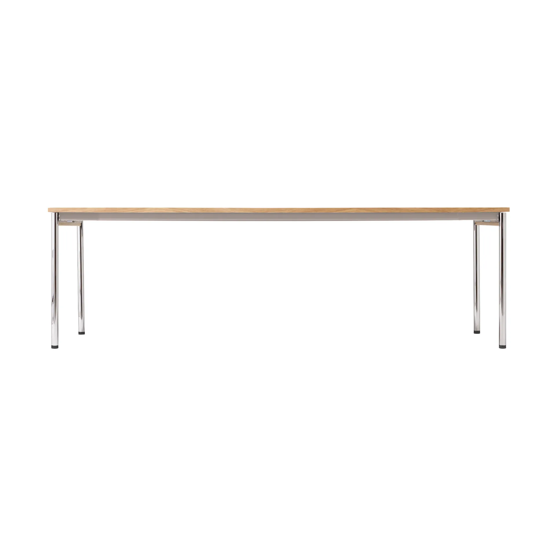 Co Table konferansebord 240x100cm, Chrome, laminate creme Audo Copenhagen