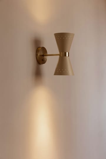 Collector vegglampe 25 cm - Crème - Audo Copenhagen
