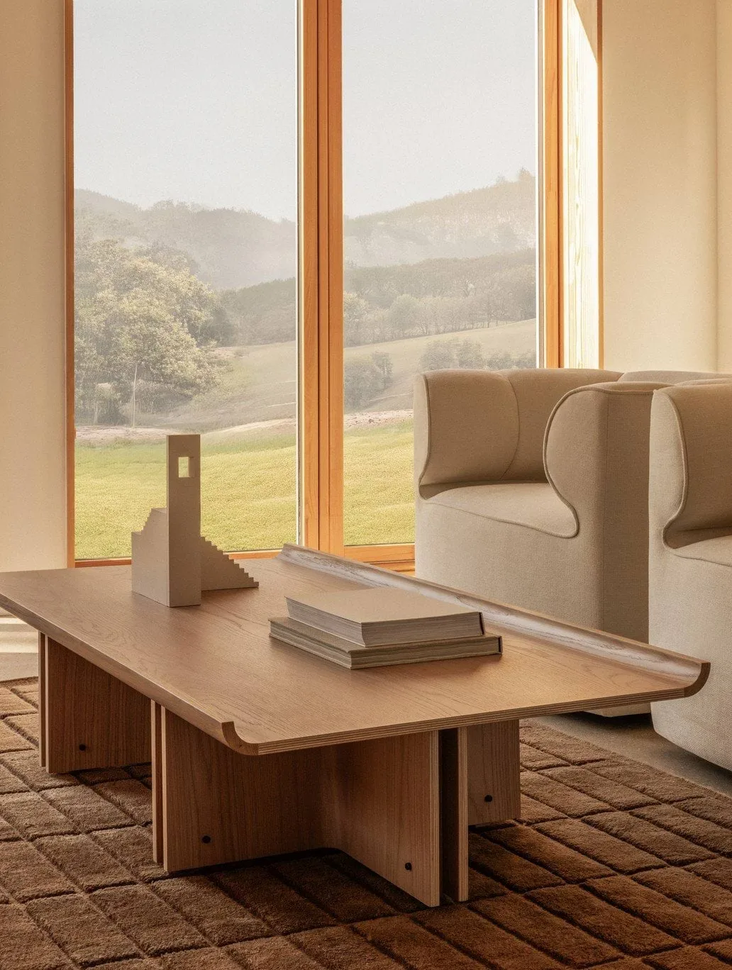Conrad Lounge Table eik, Naturlig eik, 149x74 cm Audo Copenhagen