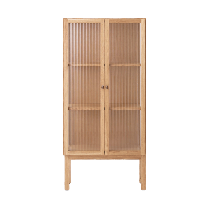 Curiosity skap med glassdører 143 cm - Oak - Audo Copenhagen