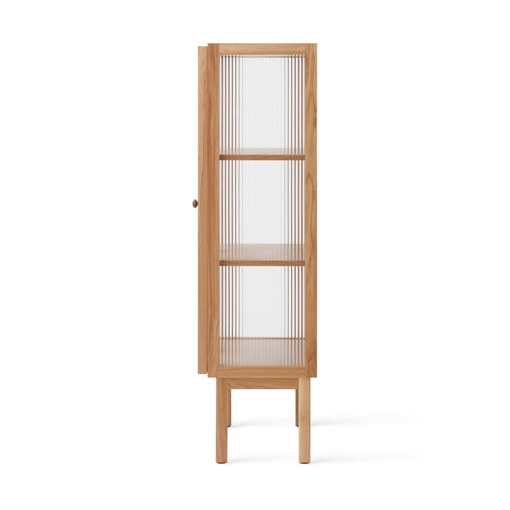 Curiosity skap med glassdører 143 cm, Oak Audo Copenhagen