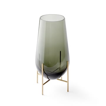 Échasse medium vase - røykfarget glass - Audo Copenhagen