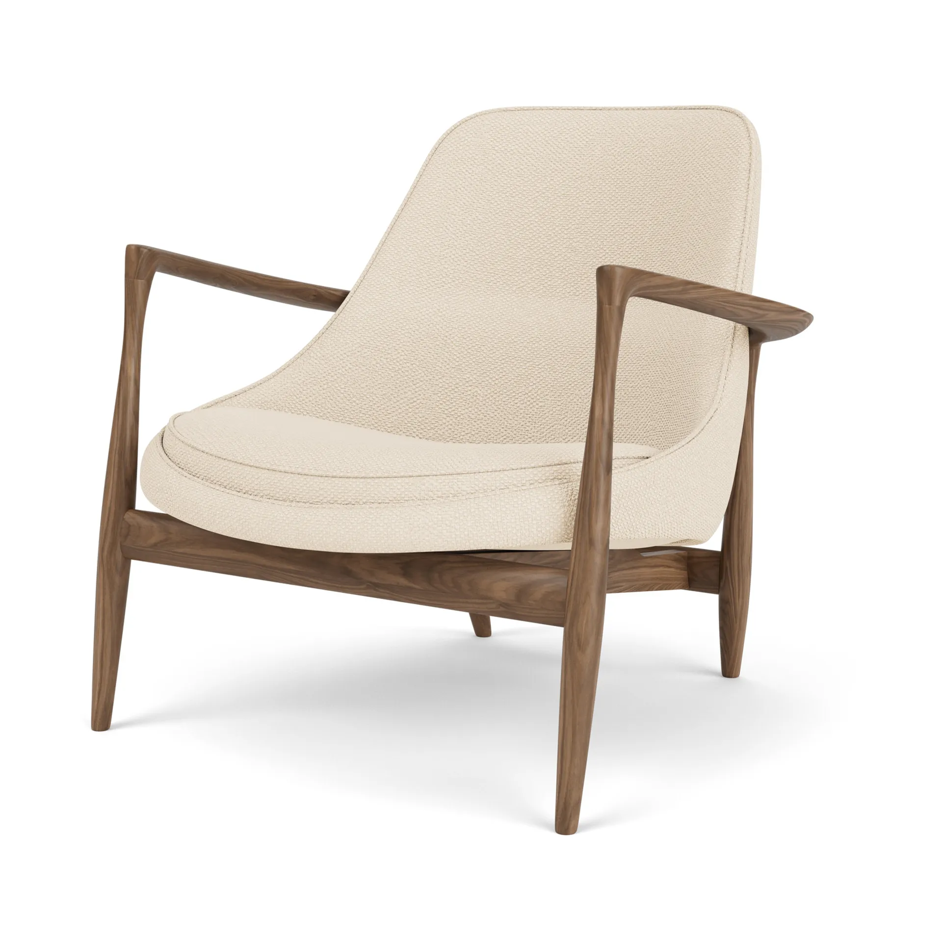 Elizabeth loungestol, Walnut-Logan Jasmine Audo Copenhagen