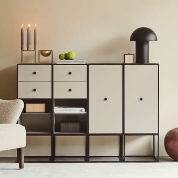 Frame 70 oppbevaring - smoked oak, 2 hylleplater - Audo Copenhagen