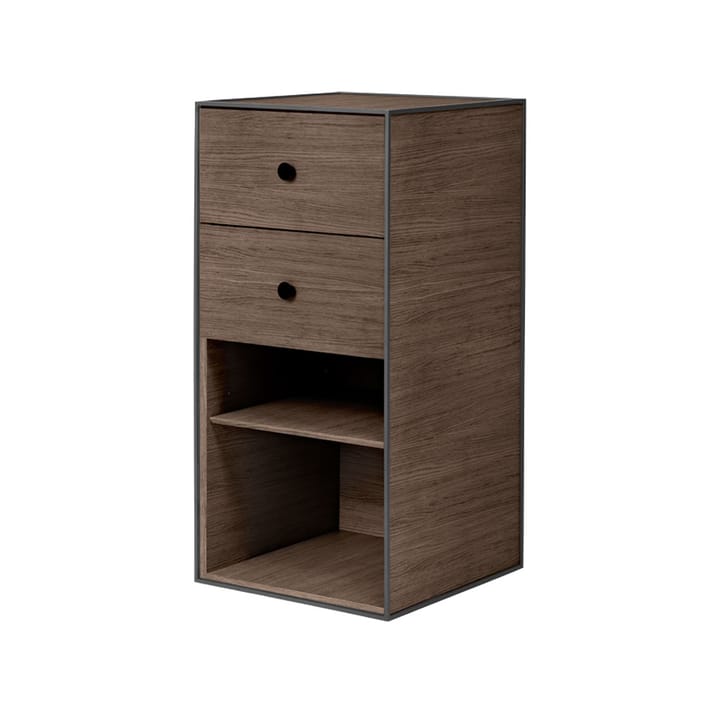 Frame 70 oppbevaring - smoked oak, 2 skuffer, 1 hylleplate - Audo Copenhagen