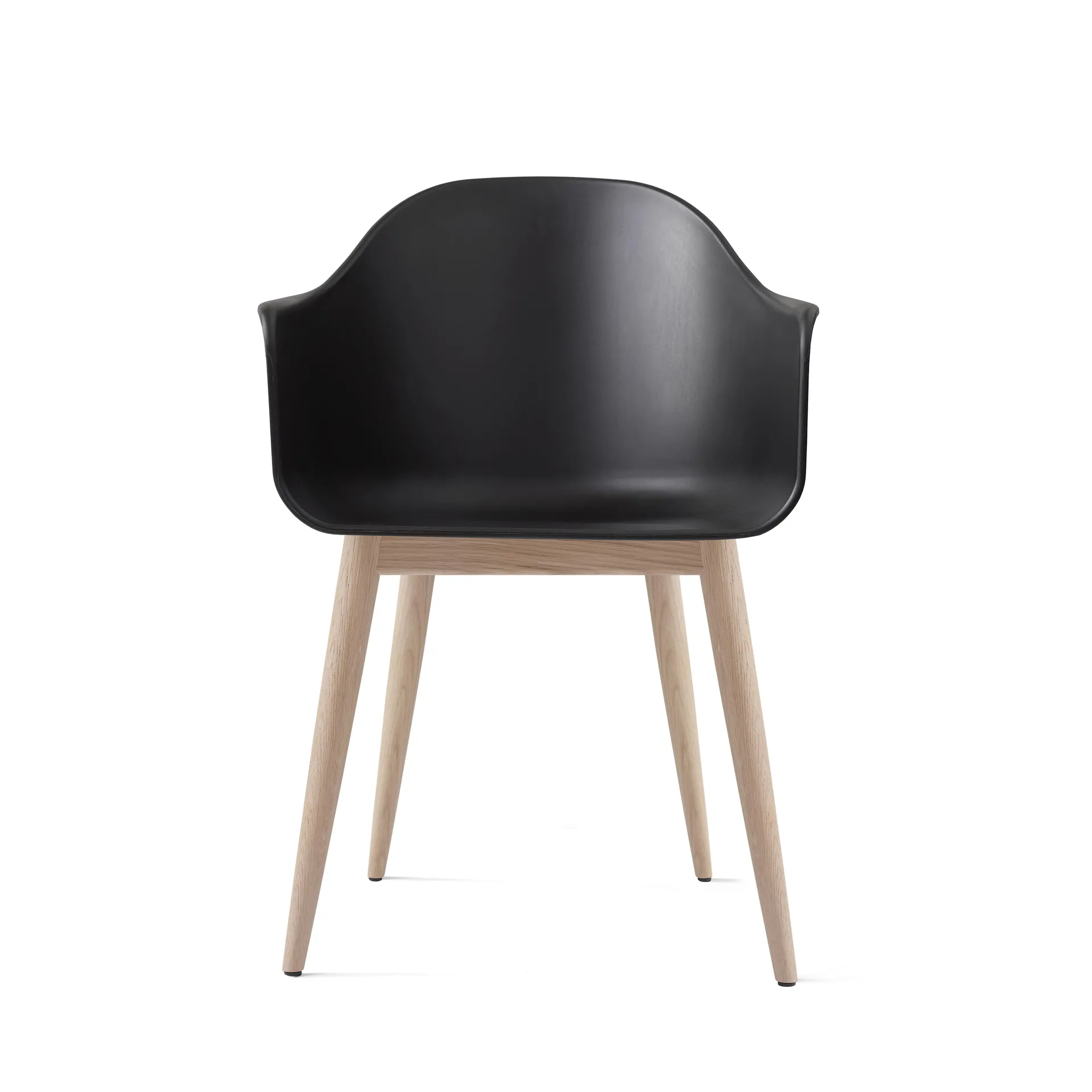 Harbour chair stol armlene, eikebein, black Audo Copenhagen