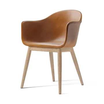 Harbour Dining Chair fullt polstret - Aida 0250-naturlig eik - Audo Copenhagen