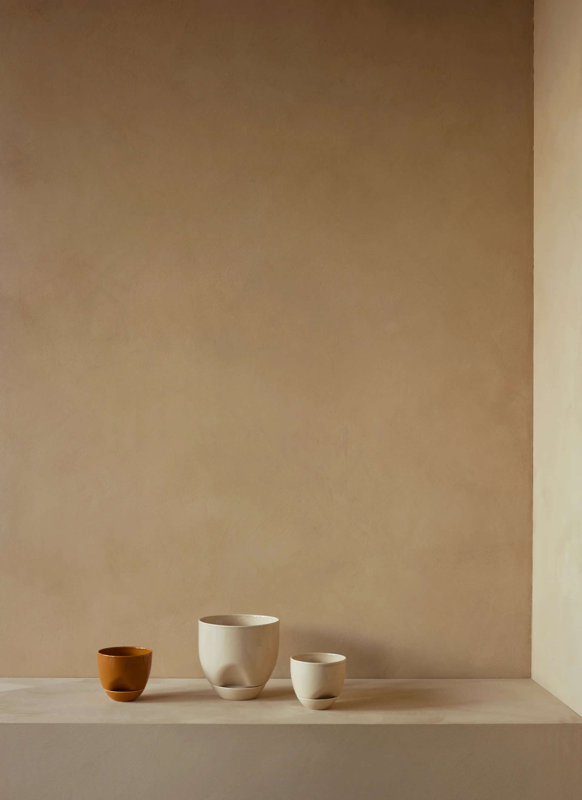 Hydrous krukke Ø 12 cm, Ochre Audo Copenhagen