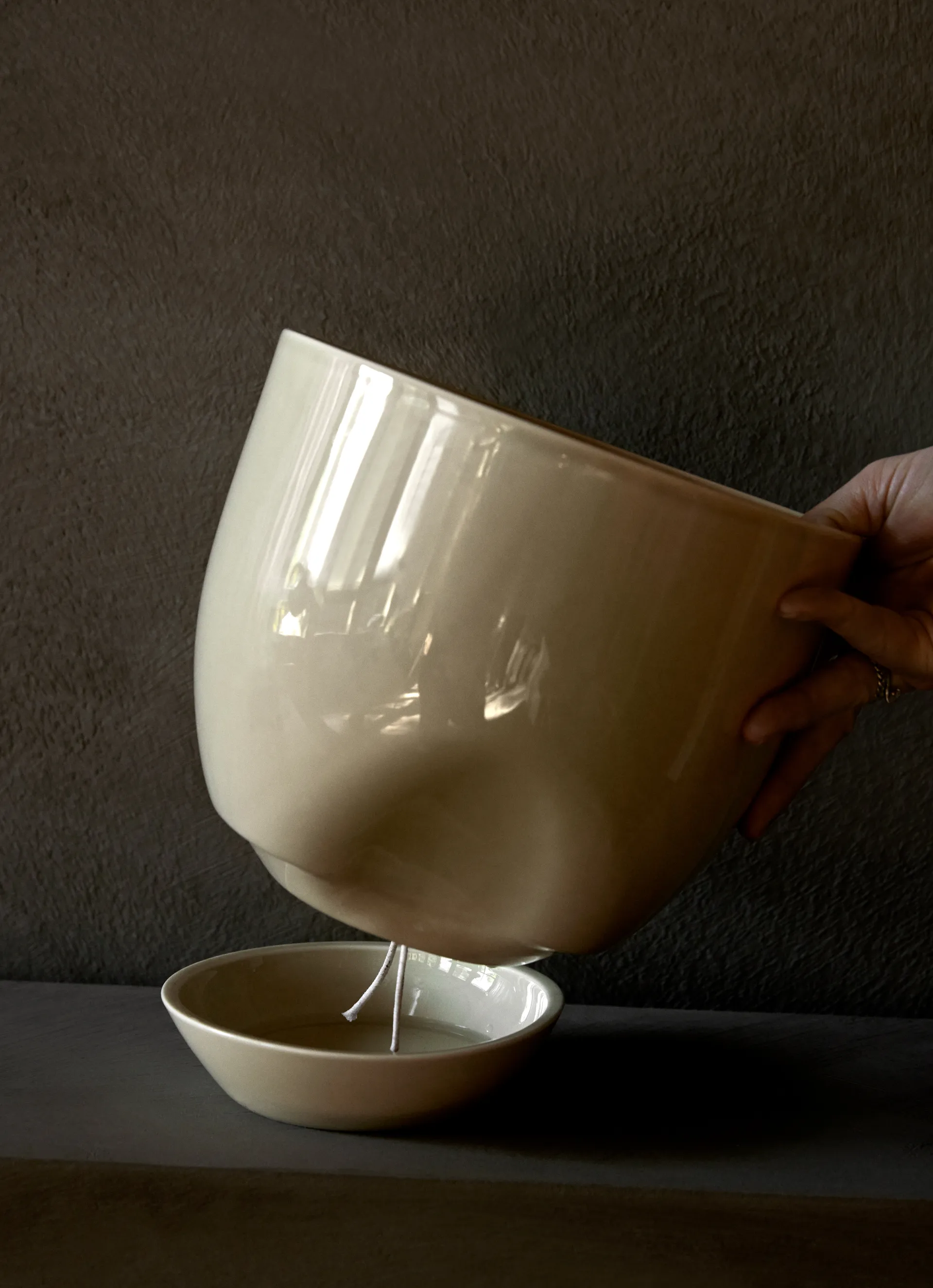 Hydrous krukke Ø 20 cm7, Ashen Audo Copenhagen