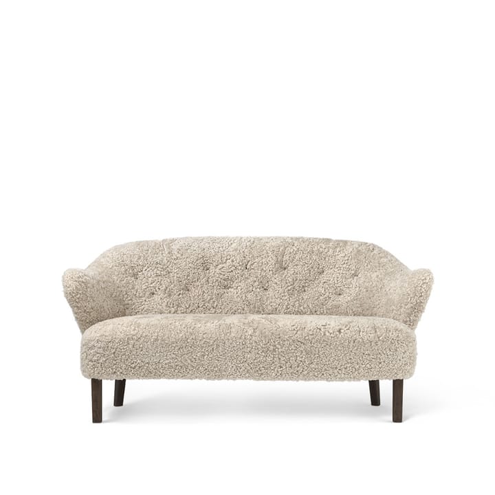 Ingeborg 2,5-seters sofa - saueskinn moonlight, ben eik røkt - Audo Copenhagen